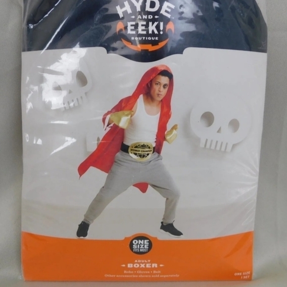 NWT Hyde & Eek! Boutique Adult Boxer One Size OS Halloween Costume Unisex New - Picture 1 of 7